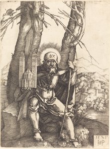 Saint Sebald av Sebald Beham