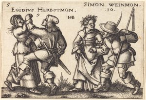 september og oktober av Sebald Beham