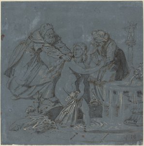 Susanna og de eldste av Sebald Beham