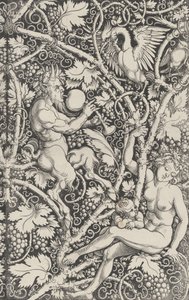Bakgrunn med Satyr-familien, 1515.