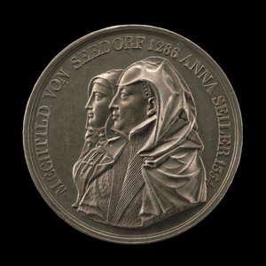 Mechtild von Seedorf og Anna Seiler [forside], 1818. av Sebastian Burger
