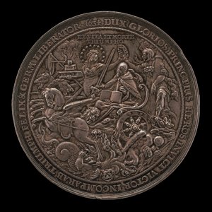 Triumf av kong Gustavus Adolphus [omvendt], 1634. av Sebastian Dadler