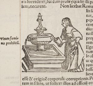 Cosmographia, detalj av Fol 202 av Sebastian Munster