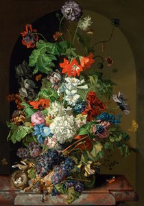 blomsterstilleben av Sebastian Wegmayr