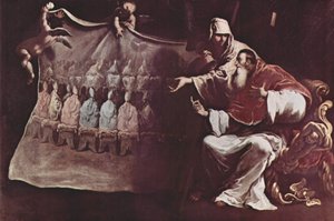 Pave Paul III inspirert av troen på det økumeniske råd av Sebastiano Ricci