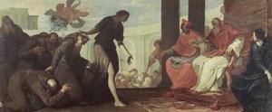 Paul III godkjenner kapusinerordenen av Sebastiano Ricci