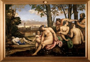 The Death of Adonis - olje på lerret