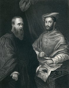 Kardinal Hippolito De Medici og Sebastiano Del Piombo av Sebastiano del Piombo