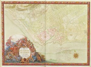 Ms. 987, fol.24 Plan av Le Havre, fra 