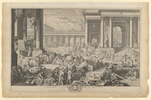 Akademiet for vitenskap og kunst av Sebastien the Elder Leclerc