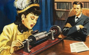 Kommunikasjonens historie: Fra grammofon til båndopptaker av Selby Donnison