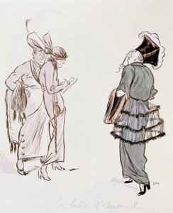 Fantastisk kostymemodell ("The Belle d
