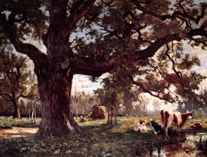 Landskap, av Serafino de Tivoli (1826-1892).