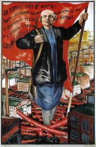 Lenge leve 8. mars!, 1934 av Sergei Alexandrovich Khristoforov