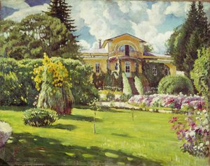 Dacha nær Moskva av Sergei Arsenevich Vinogradov