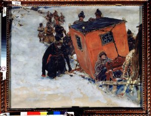 Sleden lukker boyarer (boiard, boiar) (russiske aristokrater) (The Boyar