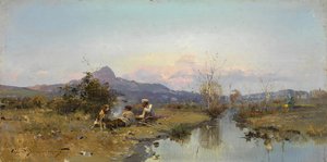 Jegerne i hvile av Sergei Ivanovich Vasilkovsky