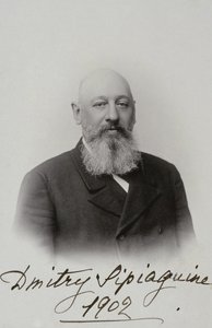 Portrett av Dmitry Sergeyevich Sipyagin 1853-1902, 1902