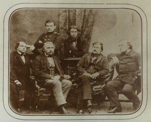 Samtidig: Ivan Goncharov, Ivan Turgenev, Leo Tolstoy, Dmitry Grigorovich, Alexander Druzhinin og av Sergei Lvovich Levitsky