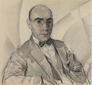 Portrett av kunstneren og fotografen Miron Sherling 1880-1958