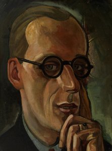 Portrett av komponisten Sergei Prokofiev 1891-1953, 1930-tallet