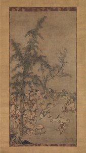 Seven Sages of the Bamboo Grove, 1550-tallet.