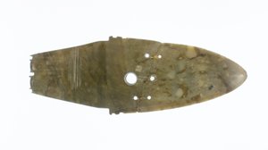 Dolk-Blade av Shang Dynasty Chinese School