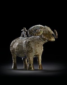Rituell ram-formet vinkar, Gong (bronse) av Shang Dynasty Chinese School