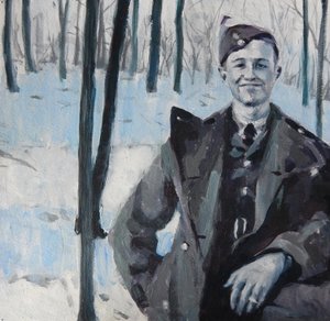 Flyløytnanten (justert), 2018 av Sheri Gee