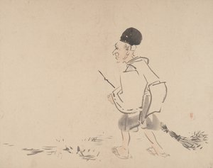 Maleri, 1800-tallet. av Shibata Zeshin
