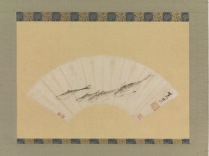 Fire fisk, ca. 1670 (blekk på papir) av Shihui Niu