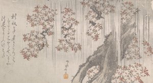 Cherry Blossoms in the Rain, 1800-tallet., 1800-tallet.