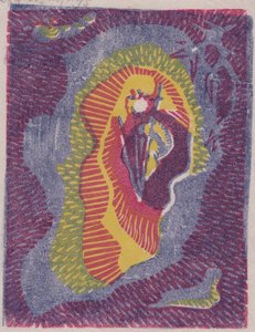 Abstrakt, c1950. av Shirley Markham