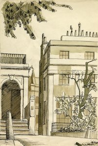 Georgiske hus, London, c1950. av Shirley Markham