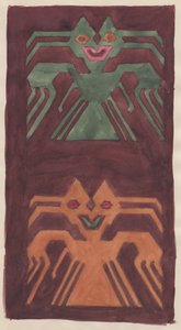 Søramerikansk tekstildesign, 1951. av Shirley Markham