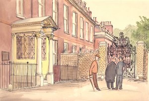 State apartments, Kensington Palace, London, c1950. av Shirley Markham