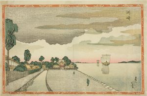 Susaki, fra serien "New Perspective Pictures (Shin uki-e)"