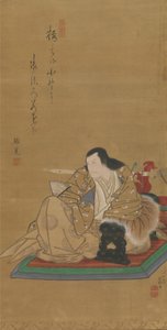 Portrett av skuespilleren Arashi Rikan I, ca. 1812.