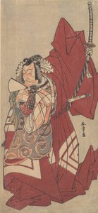Kabuki Ac og r Ichikawa Danjuro V medlem vei. . . , 11. filum 1776. av Shunsho
