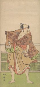 Otani Hiroemon i rollen som Gokumon no Shobei, 9. måned, 1774. av Shunsho