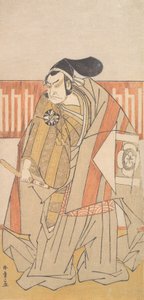 Den første Nakamura Nakazo i rollen som Kudo Suketsune, sannsynligvis 1775. av Shunsho
