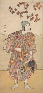 Den første Nakamura Nakazo i rollen som Shimada no Hachizo, 1783. av Shunsho