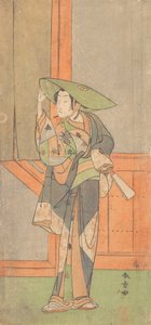 Den første Nakamura Tomijuro i rollen som Izaemon, 2. måned, 1771. av Shunsho