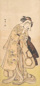 Den fjerde Iwai Hanshiro som kvinne, ca. 1779. av Shunsho