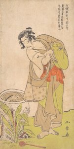 Kabuki ac and r Ichikawa Dan Juro V, ikke sant? 1773. av Shunsho