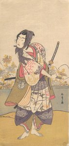 Den tredje Segawa Kikunojo i rollen som Soga no Goro Tokimune, 2. måned, 1785. av Shunsho