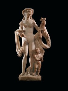 En allegorisk gruppe som skildrer rettferdighet, andre halvdel av 1600-tallet (alabast) av Sicilian School