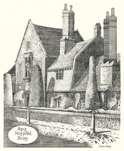 Jesus Hospital, Bray (gravering)