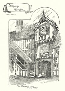 Leicester's Hospital, Warwick (gravering)