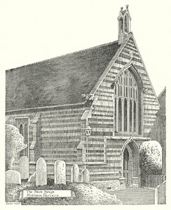 The Bede House, Higham Ferrers (gravering)
